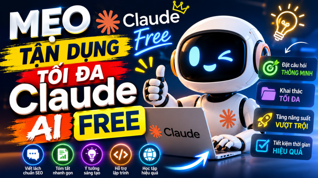 Cách dùng tài khoản Claude AI miễn phí: Mẹo đăng ký hiệu quả
