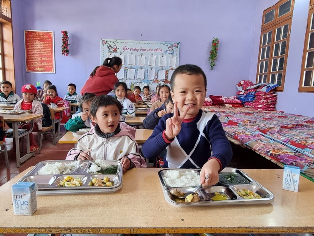 Phần mềm dinh dưỡng học đường mang lại lợi ích sức khoẻ cho trẻ em 
