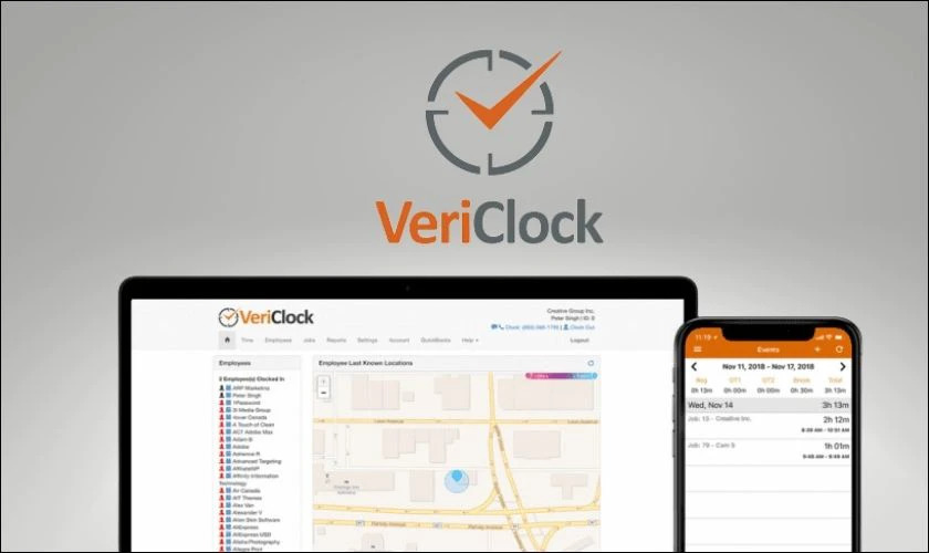 Phần mềm chấm công VeriClock