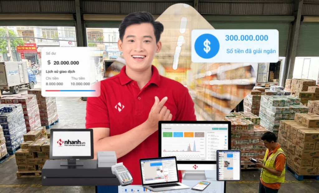Phần mềm quản lý cửa hàng VLXD Nhanh.vn