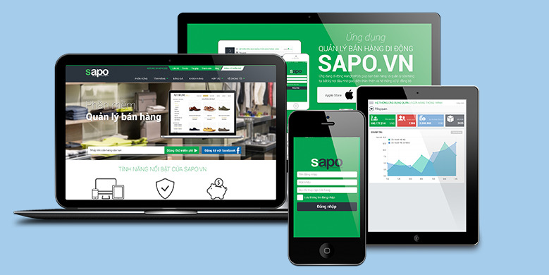 Phần mềm quản lý cửa hàng sơn Sapo 
