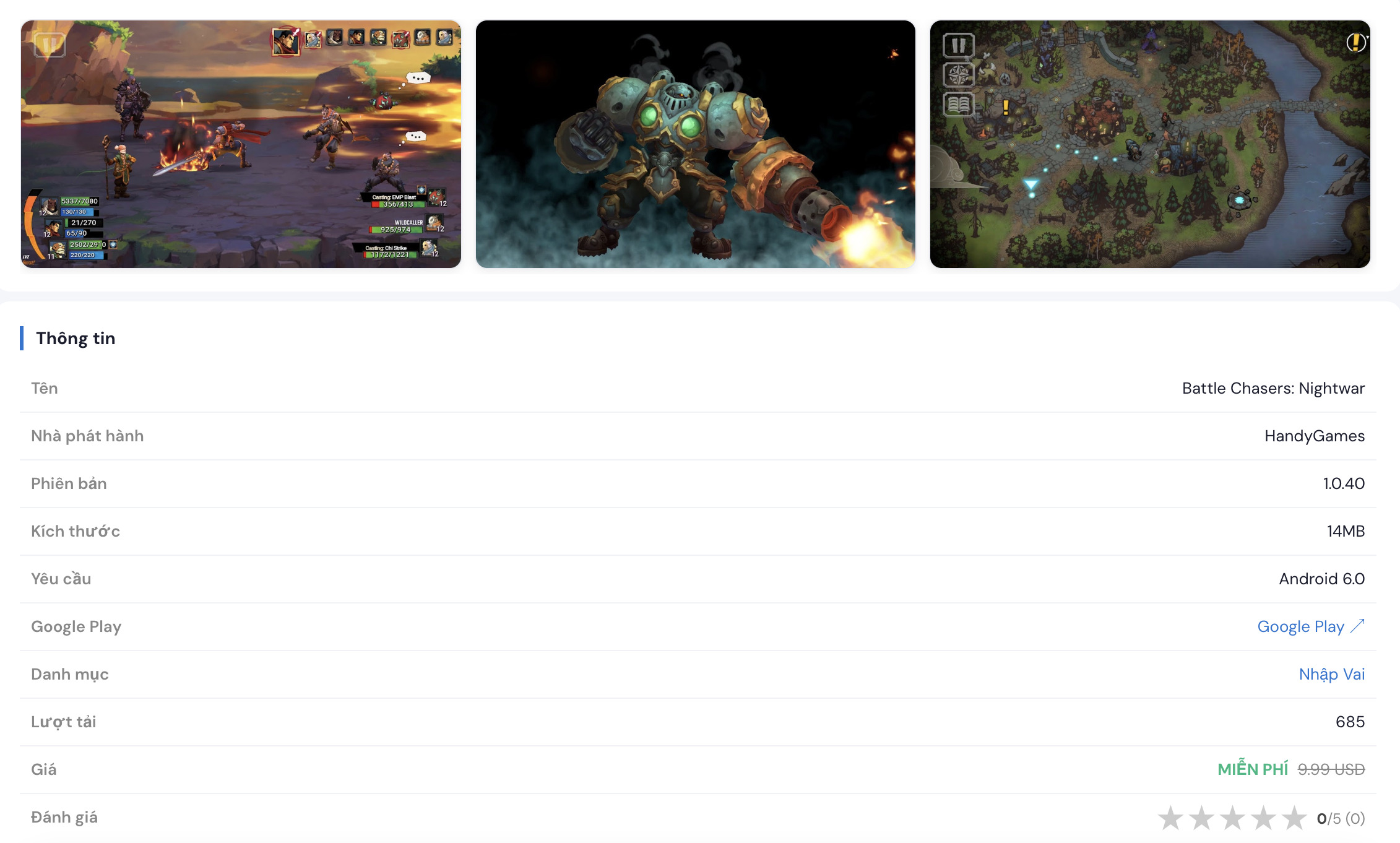 Những tính năng thường có trong game MOD APK