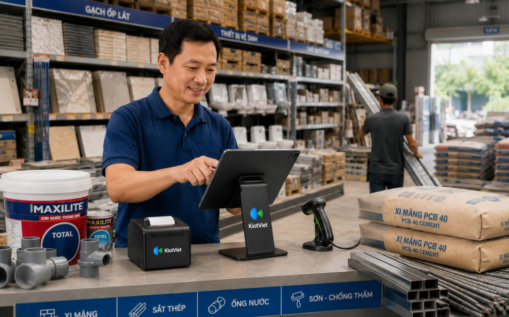Vì sao cửa hàng vật liệu xây dựng nên sử dụng phần mềm quản lý?