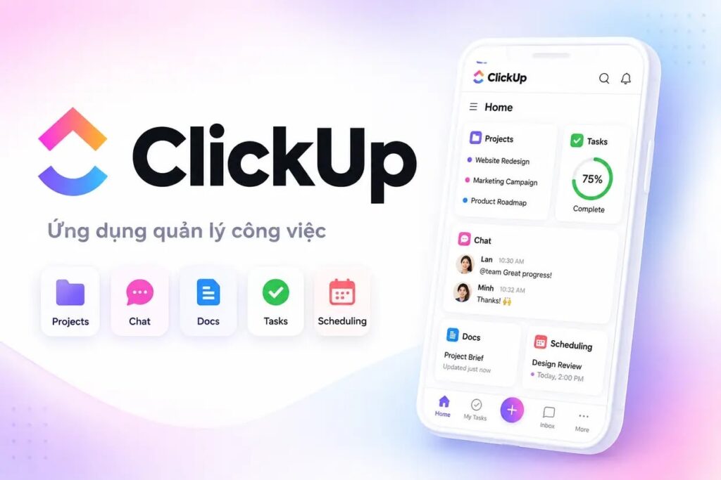Phần mềm ClickUp