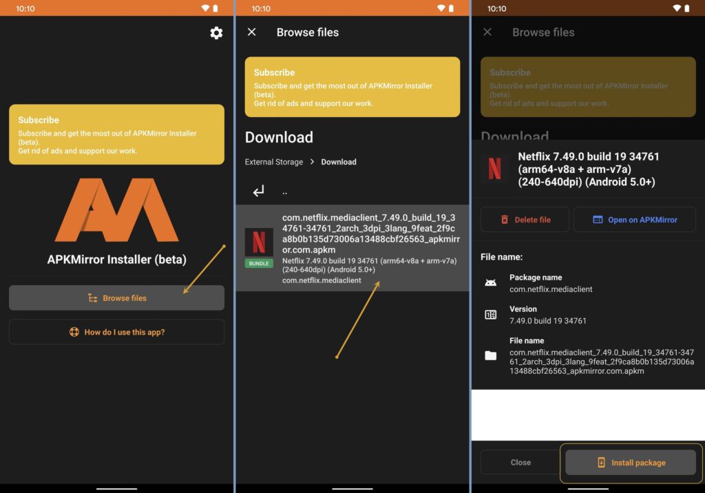Cách tải và cài đặt Netflix trên Android an toàn