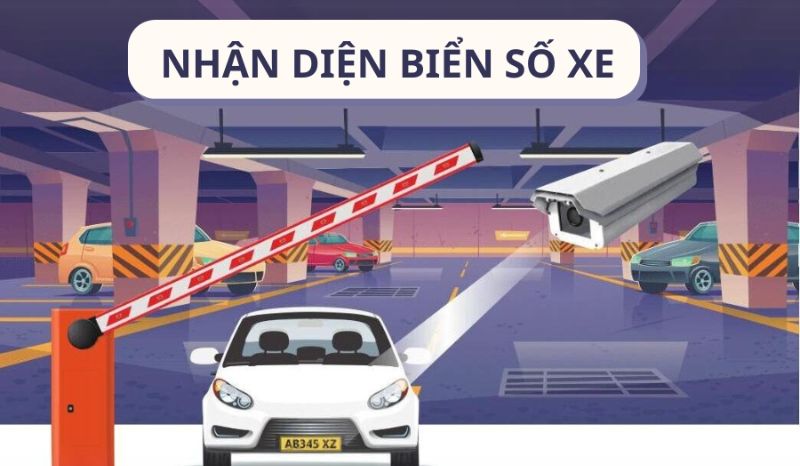 Giải pháp giữ xe bằng camera nhận diện biển số