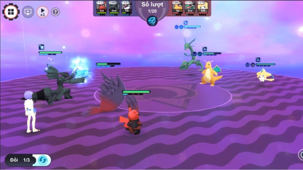 Những tính năng hấp dẫn trên Gameplay Pokemon Đại Chiến
